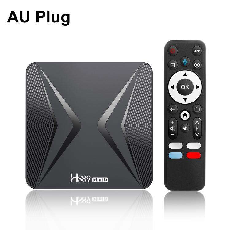 HS89 Mini 15 Android 14 Smart TV Set Top Box, 2GB+16GB, RK3539 Quad-Core Cortex-A55(AU Plug)
