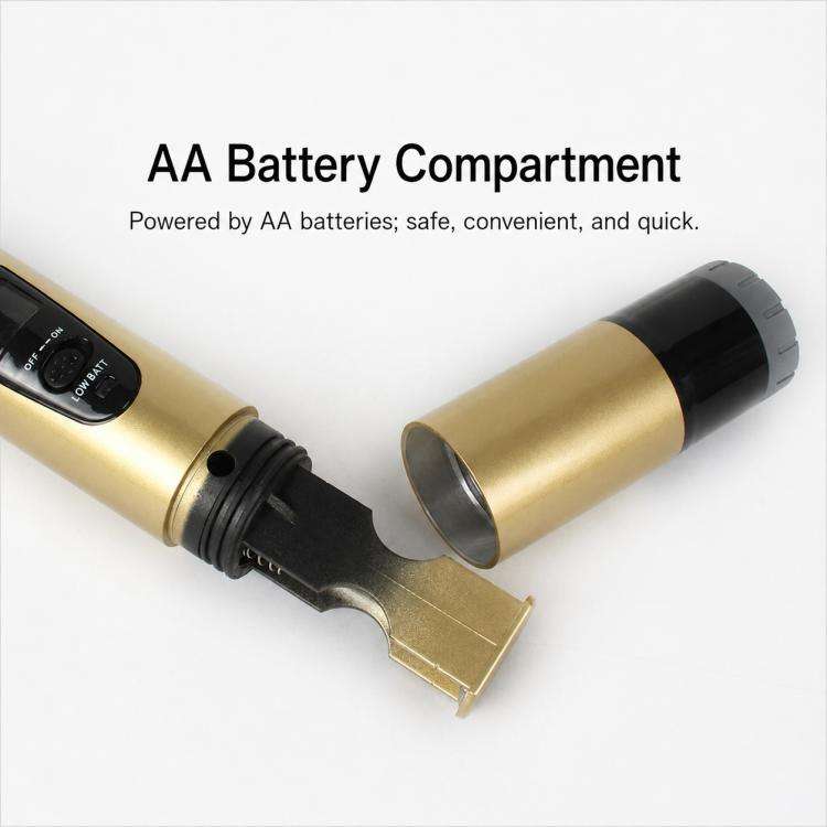 E8 1 to 2 VHF Wireless Noise Reduction Handheld Microphone(Black)