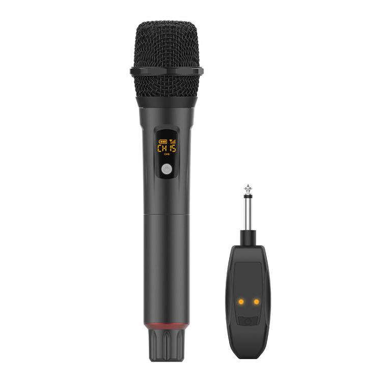 G109 2 in 1 Anti-Feedback 2.4G Wireless Handheld Microphone(Grey)