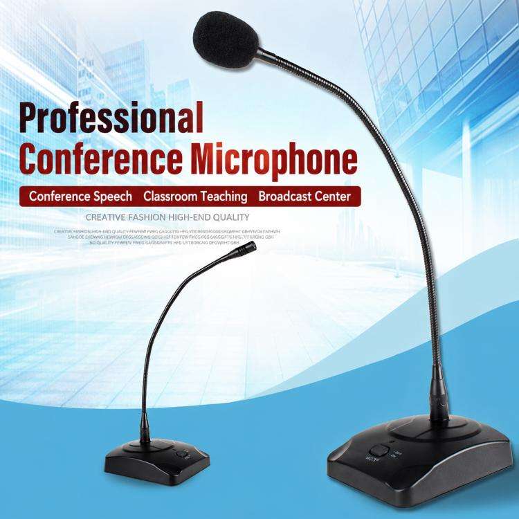SF-38 Integrated Wired Gooseneck Microphone(Black)