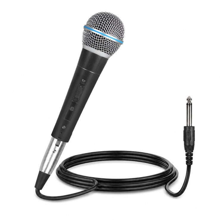 YS-58 Separate Wired Handheld Microphone, Specification:6.35mm(Black)