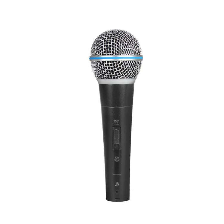 YS-58 Separate Wired Handheld Microphone, Specification:6.35mm(Black)