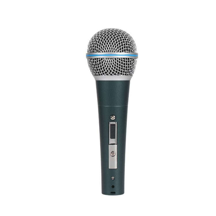 YS-58 Separate Wired Handheld Microphone, Specification:6.35mm(Dark Blue)