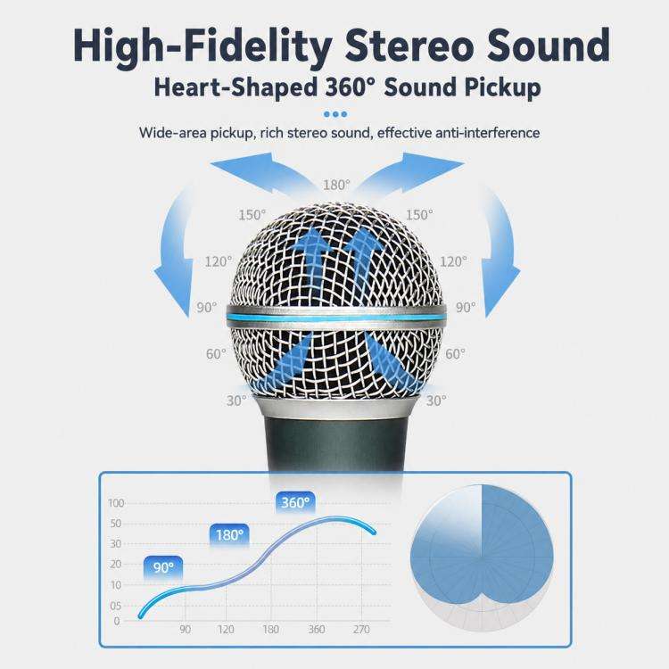 YS-58 Separate Wired Handheld Microphone, Specification:3.5mm(Black)