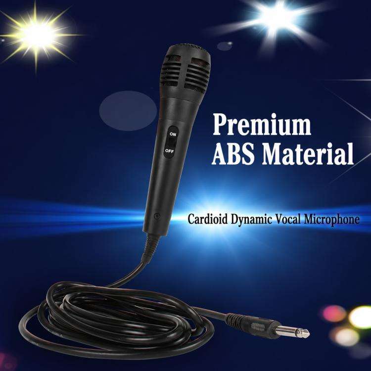 YS-102 Integrated Wired Dynamic Microphone, Specification:6.35mm