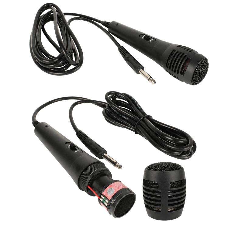 YS-102 Integrated Wired Dynamic Microphone, Specification:6.35mm