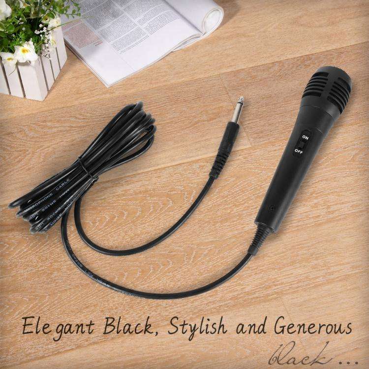 YS-102 Integrated Wired Dynamic Microphone, Specification:6.35mm