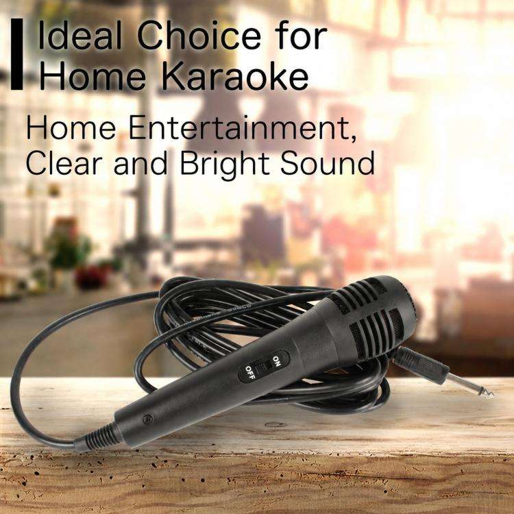 YS-102 Integrated Wired Dynamic Microphone, Specification:6.35mm