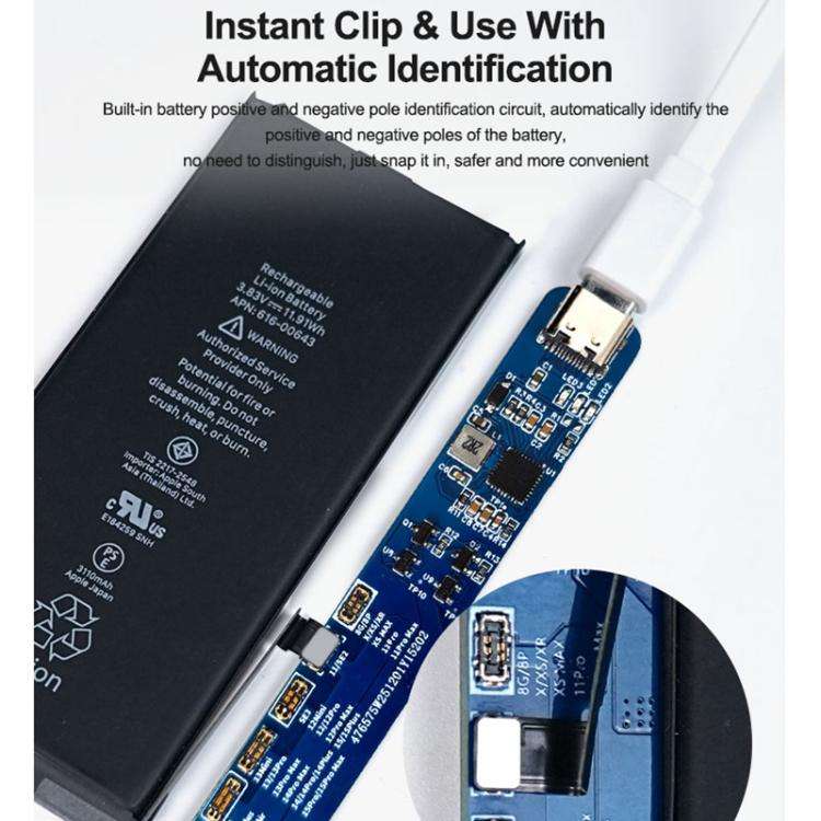 SUNSHINE SS-903 SE Battery Charging Activation Board for iPhone 8-16 Pro Max / SE2 / SE3