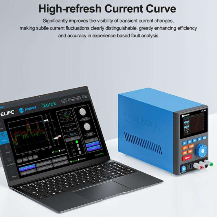 SUNSHINE P4 Pro 30V / 6A Smart DC Regulated Power Supply, Plug:AU Plug