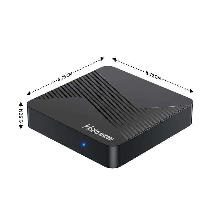 HS86 MINI 13 Android 14 Wifi 6 BT 5.4 4K TV Box, Plug:UK Plug(2 + 16GB)