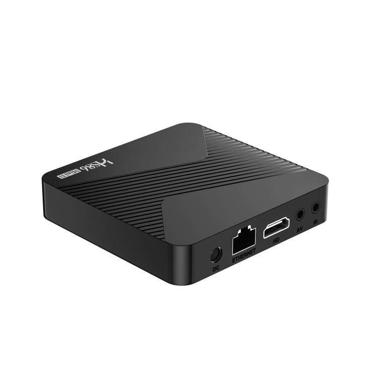 HS86 MINI 13 Android 14 Wifi 6 BT 5.4 4K TV Box, Plug:AU Plug(4 + 32GB)