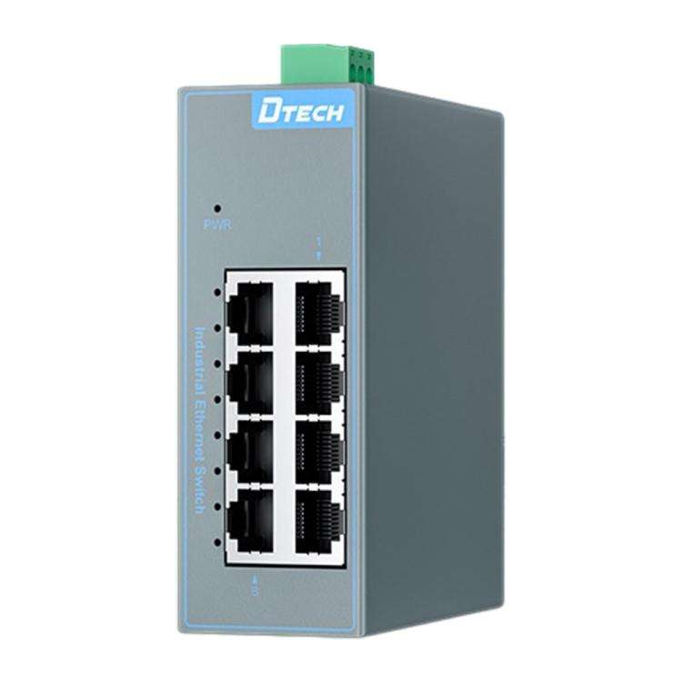 Gigabit Switch Industrial Rail Ethernet Switch(8 Ports)