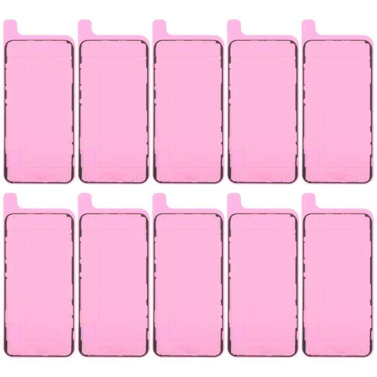For iPhone 11 Pro Max 10pcs OEM LCD Frame Bezel Waterproof Adhesive Gasket, Airtightness Test Com...