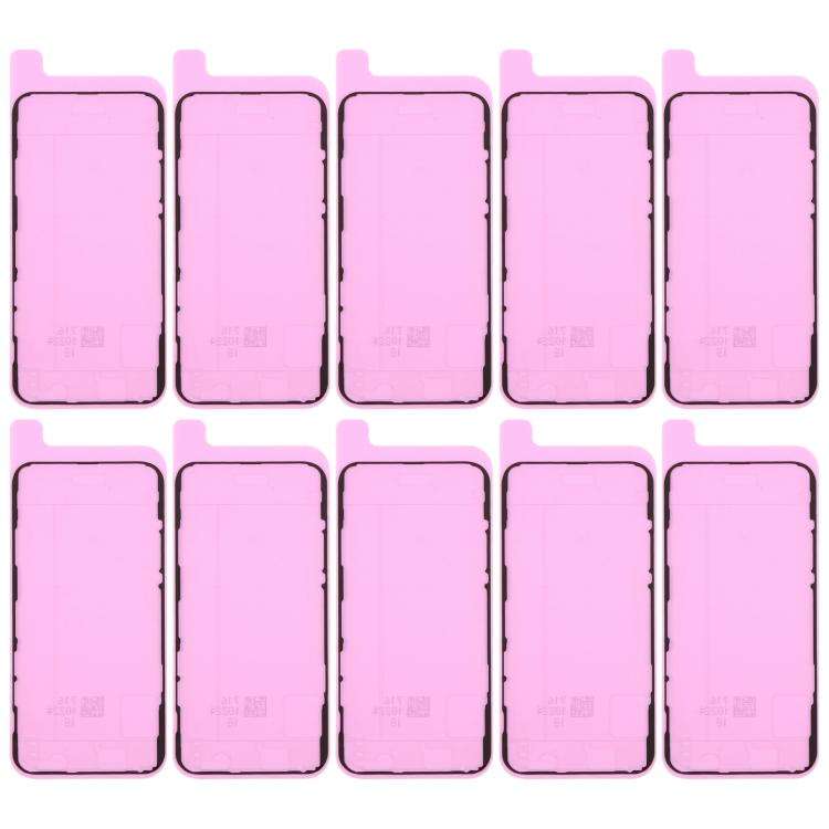 For iPhone 11 Pro 10pcs OEM LCD Frame Bezel Waterproof Adhesive Gasket, Airtightness Test Compatible