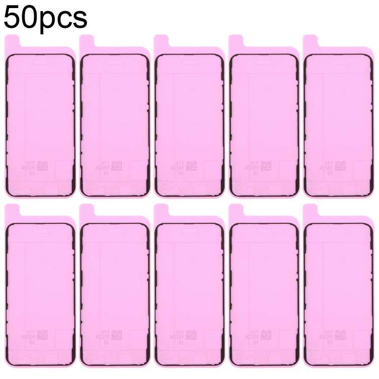 For iPhone 11 Pro 50pcs OEM LCD Frame Bezel Waterproof Adhesive Gasket, Airtightness Test Compatible