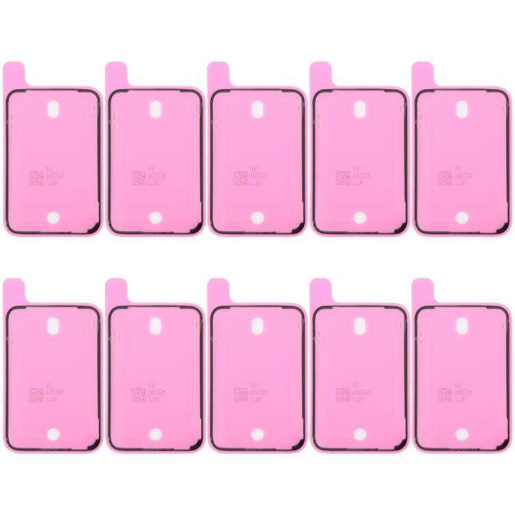 For iPhone 17 Pro 10pcs OEM Back Housing Cover Adhesive, Airtightness Test Compatible
