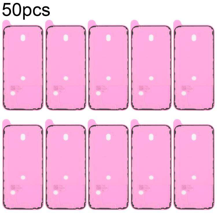 For iPhone 16 Pro Max 50pcs OEM Back Housing Cover Adhesive, Airtightness Test Compatible