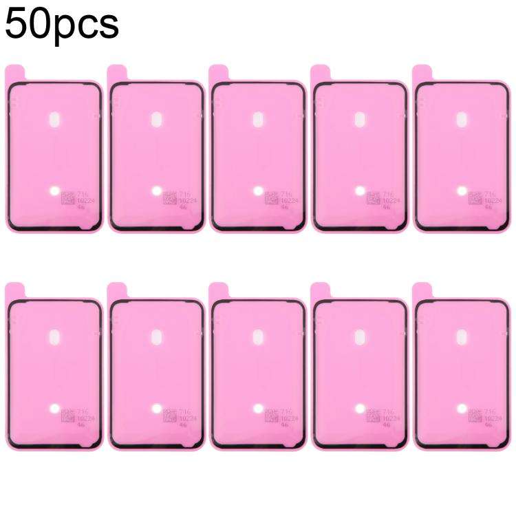 For iPhone 17 Pro Max 50pcs OEM Back Housing Cover Adhesive, Airtightness Test Compatible