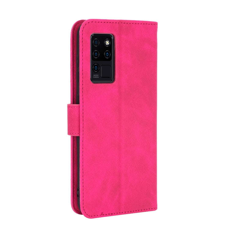 For Oukitel C21 / C21 Pro Solid Color Skin Feel Magnetic Buckle Horizontal Flip Calf Texture PU L...