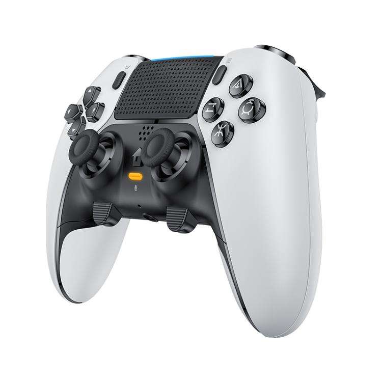 For PS5 / PS4 / PC Yesido KB48 P5 Wireless Game Controller(White)