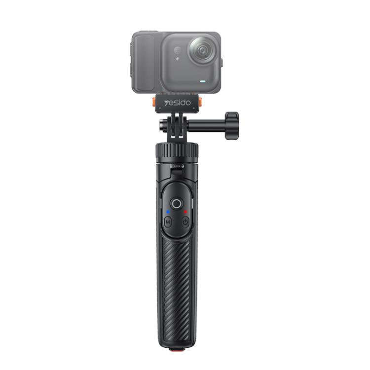 Yesido SF38 Portable 2 in 1 Magnetic Quick-Release Selfie Stick NI(Black)