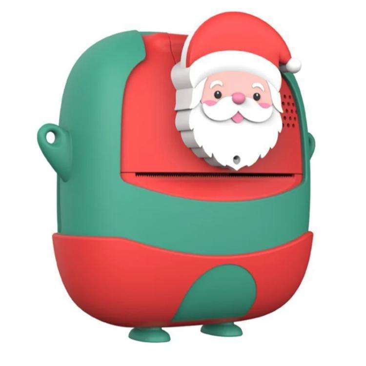 A19B 2-inch IPS Christmas Kids Instant Print Camera with Silicone Case