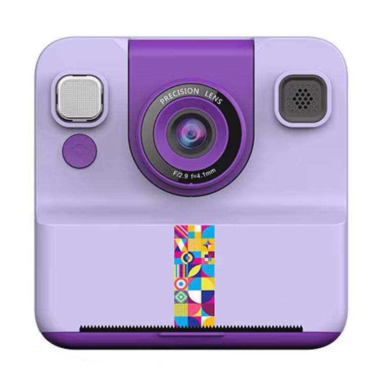 A30 2.4-inch IPS Kids Instant Print Camera(Purple)