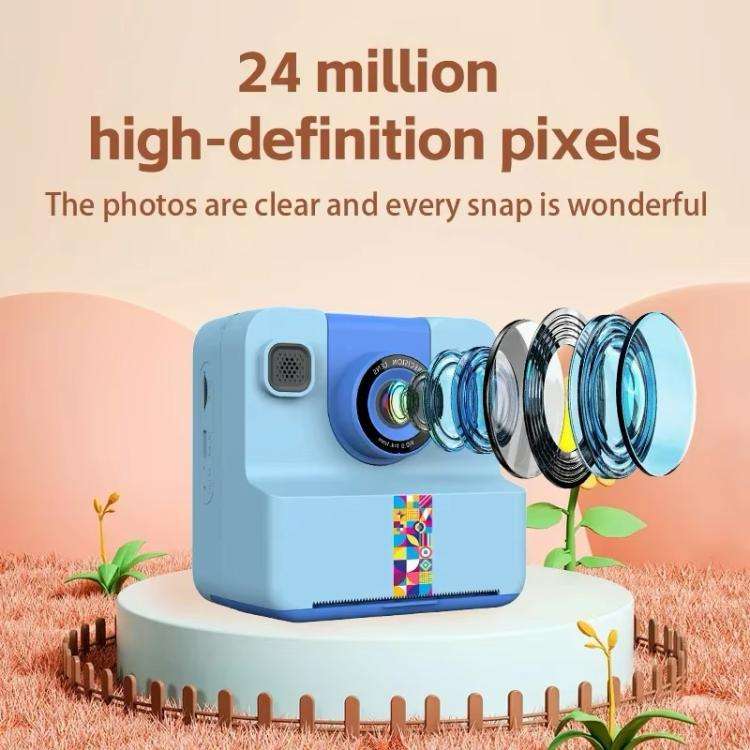 A30 2.4-inch IPS Kids Instant Print Camera(Blue)