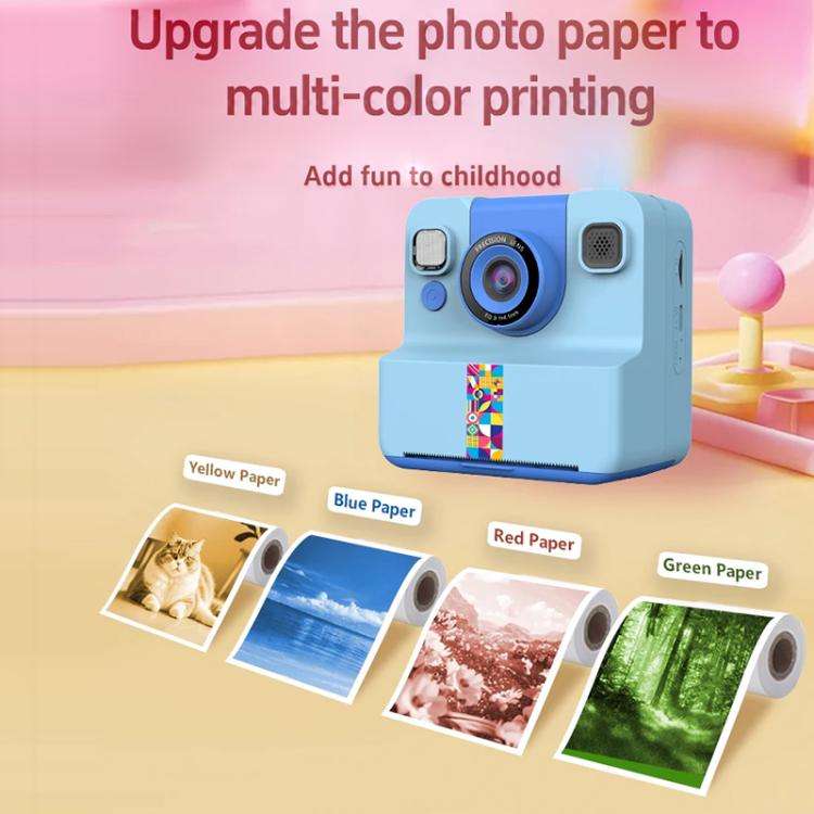 A30 2.4-inch IPS Kids Instant Print Camera(White)