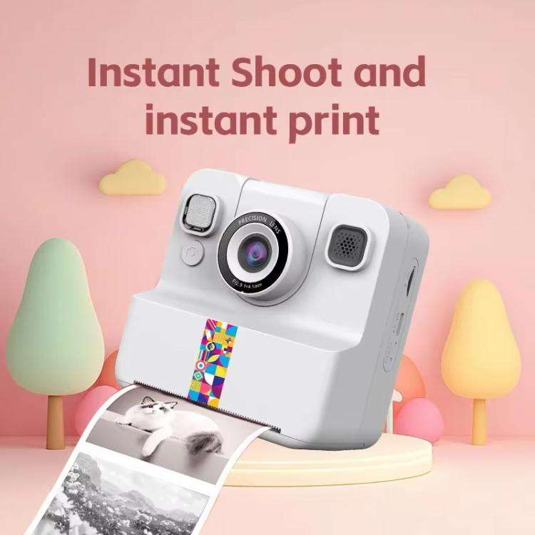 A30 2.4-inch IPS Kids Instant Print Camera(Purple)