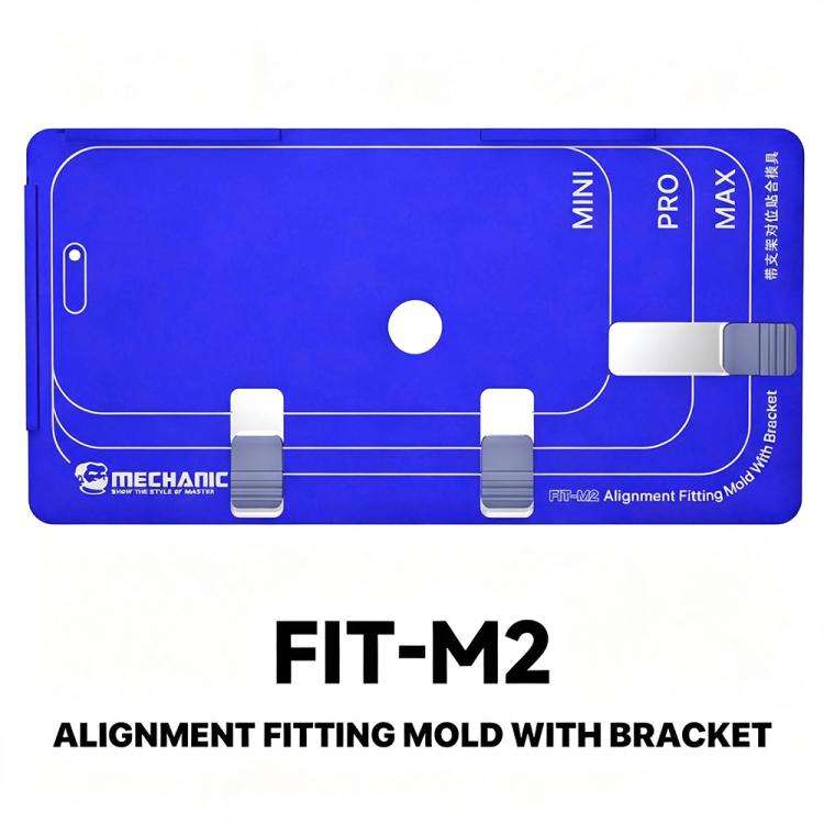 MECHANIC FIT-M2 Universal Alignment Fitting Mold with Bracket For iPhone 12-17 Pro Max Series