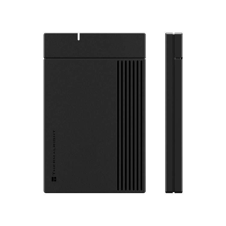 THERMALRIGHT HR-EA001 C 5Gbps 2.5 Inch SATA Hard Drive Enclosure with Type-C to USB-A Cable(Black)