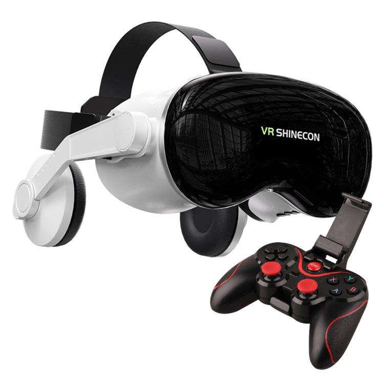 VR SHINECON G18EB Bluetooth Earphone Edition 3D Virtual VR Glasses for 4.7-7.0 inch Phone, Model:...