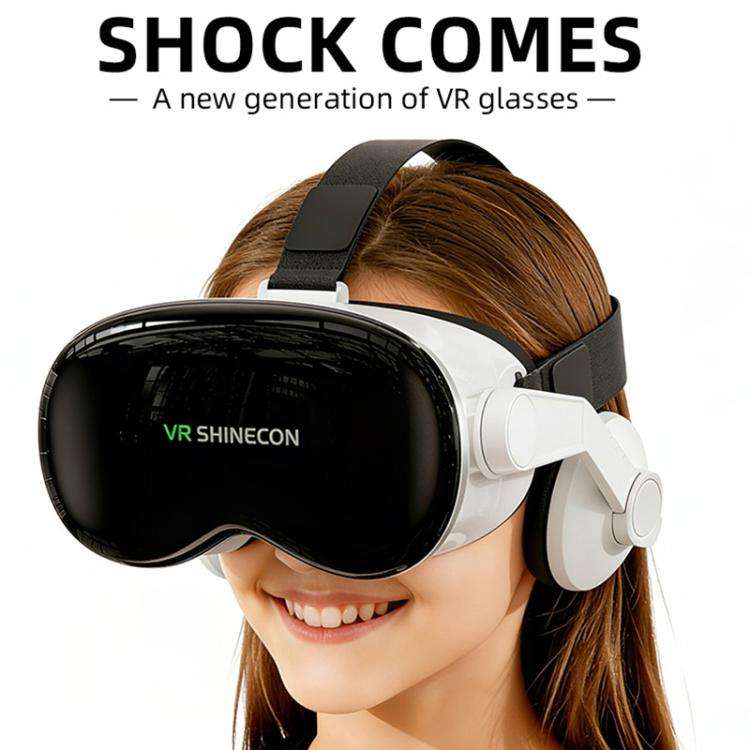 VR SHINECON G18EB Bluetooth Earphone Edition 3D Virtual VR Glasses for 4.7-7.0 inch Phone, Model:...