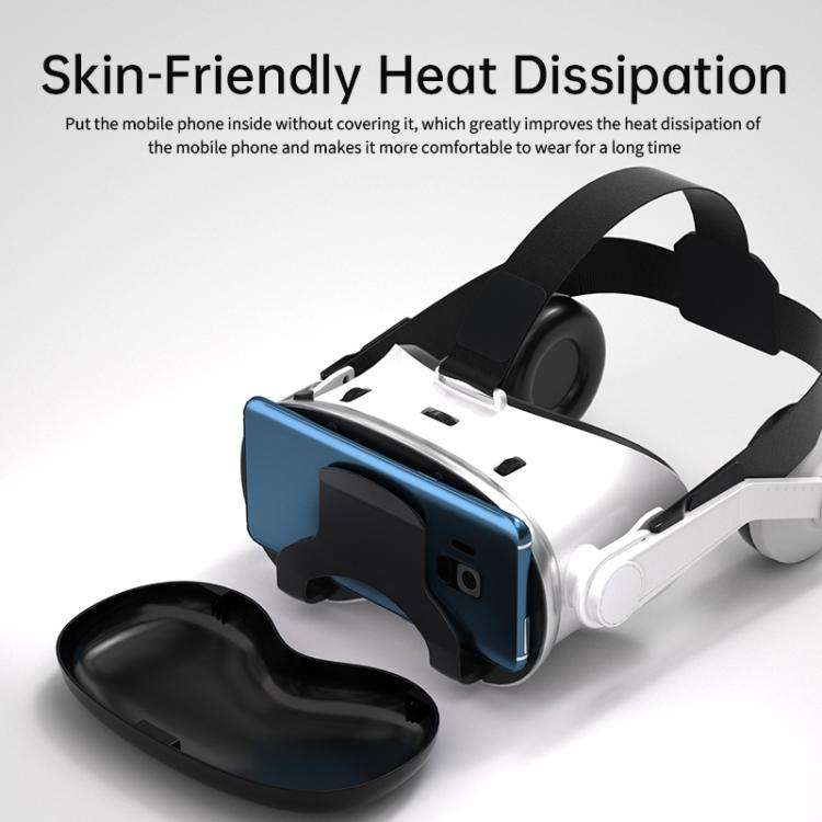 VR SHINECON G18EB Bluetooth Earphone Edition 3D Virtual VR Glasses for 4.7-7.0 inch Phone, Model:...