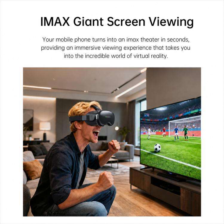 VR SHINECON G18 IMAX HD 3D Virtual VR Glasses for 4.7-7.0 inch Phone, Model:G18 Host