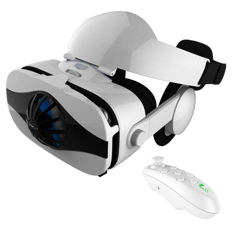 FIIT VR 5F Earphone Edition VR Glasses for 4.0-6.3 inch Phone, Model:5F+Y1 White
