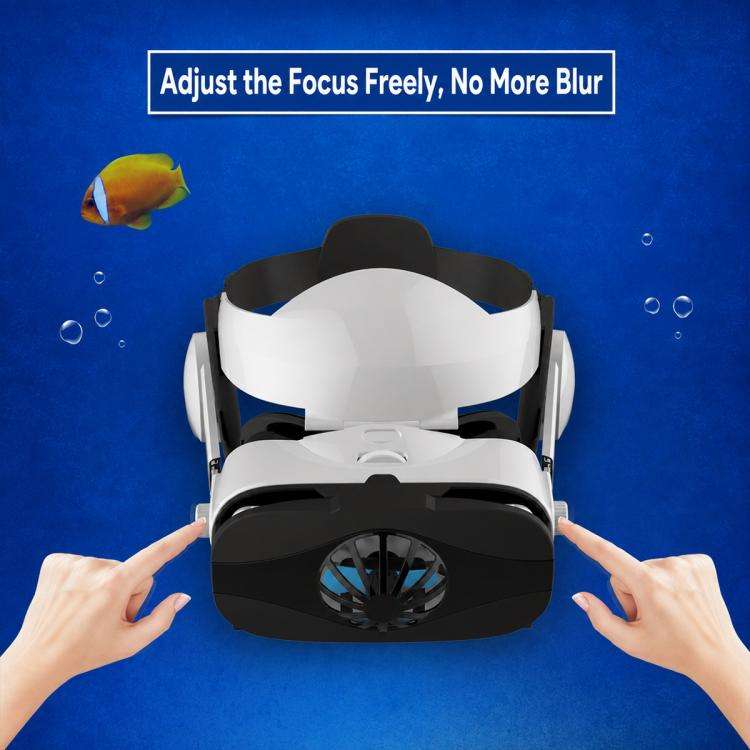 FIIT VR 5F Earphone Edition VR Glasses for 4.0-6.3 inch Phone, Model:5F+053