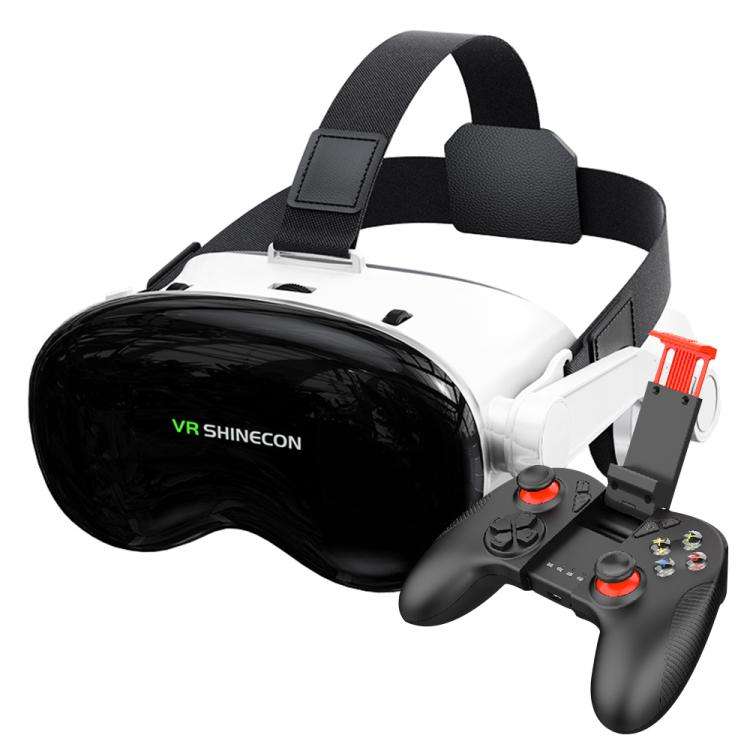 VR SHINECON G18E Earphone Edition 3D Virtual VR Glasses for 4.7-7.0 inch Phone, Model:G18E+S01