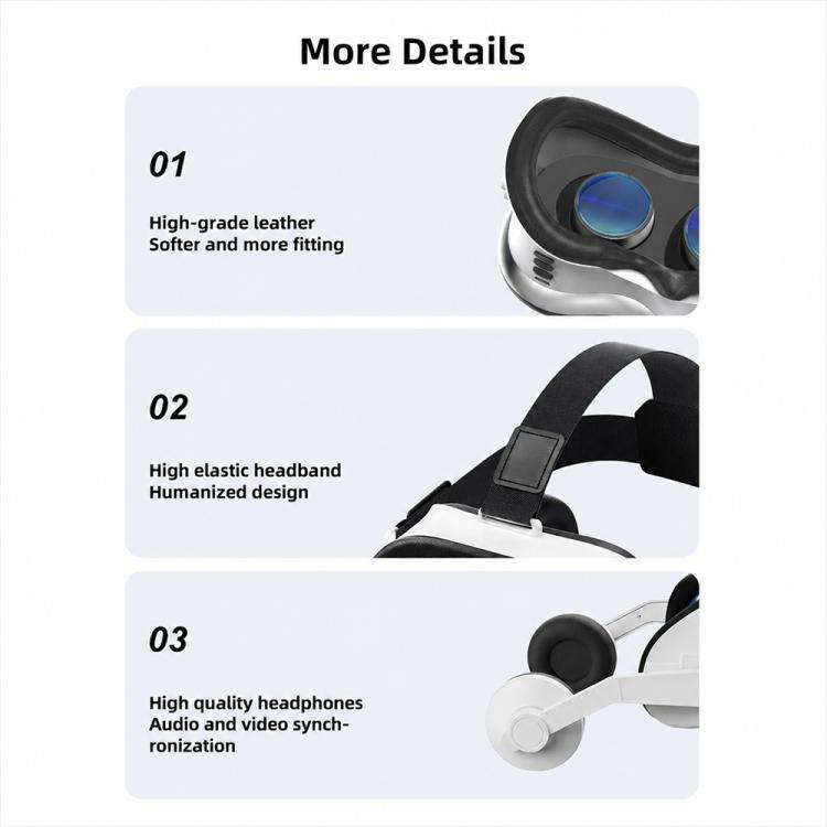 VR SHINECON G18E Earphone Edition 3D Virtual VR Glasses for 4.7-7.0 inch Phone, Model:G18E Host