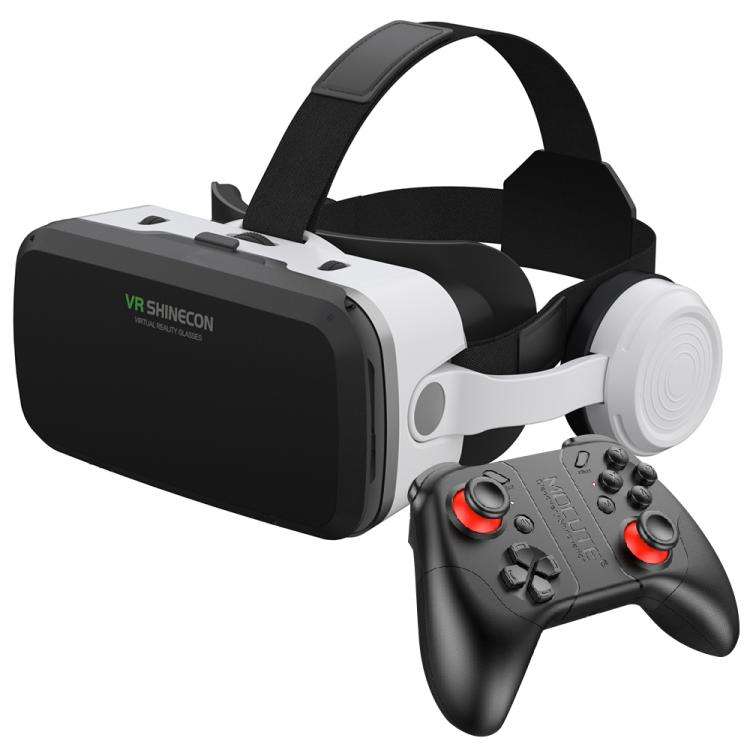 VR SHINECON G04EB Earphone Edition VR Glasses for 5-7.2 inch Phone, Model:G04EB+053