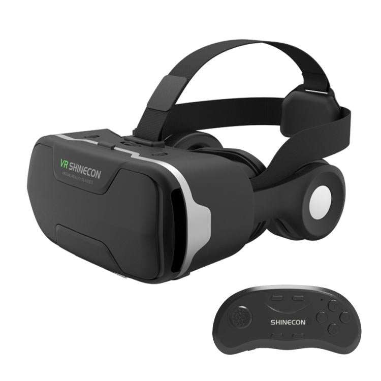 VR SHINECON G02ED Earphone Edition VR Glasses for 4.7-6 inch Phone, Model:G18+B01