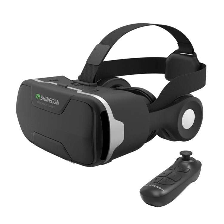 VR SHINECON G02ED Earphone Edition VR Glasses for 4.7-6 inch Phone, Model:G18+B03