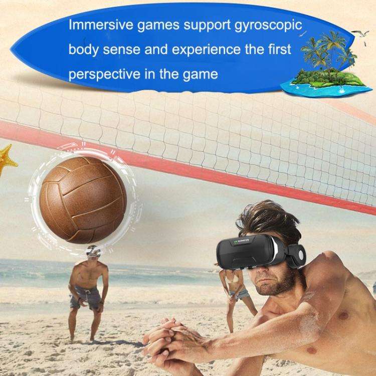 VR SHINECON G02ED Earphone Edition VR Glasses for 4.7-6 inch Phone, Model:G18+053