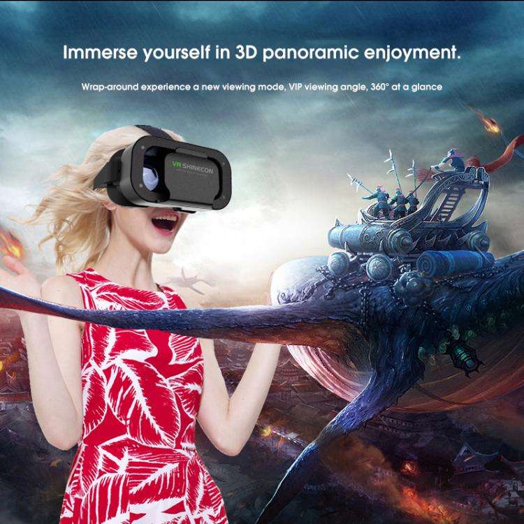 VR SHINECON G05NA VR Glasses for 4.7-6.2 inch Phone, Model:G05NA Host