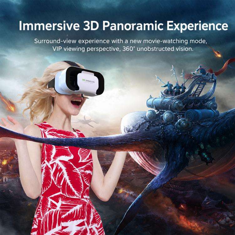 VR SHINECON G05A VR Glasses for 4.7-6.5 inch Phone, Model:G05A Host
