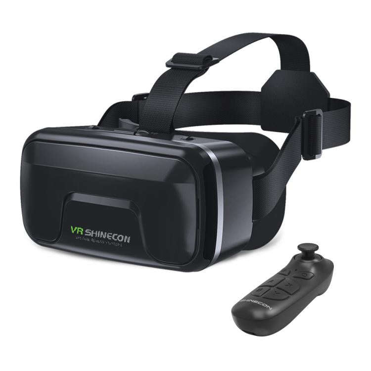 VR SHINECON G04DA Lndependent Lens Adjustment VR Glasses for 5.5-7.2 inch Phone, Model:G04DA+B03