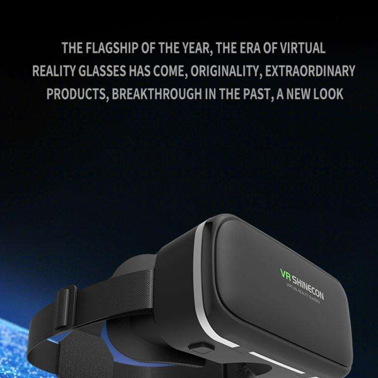 VR SHINECON G04DA Lndependent Lens Adjustment VR Glasses for 5.5-7.2 inch Phone, Model:G04DA+052