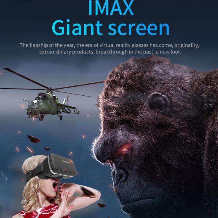 VR SHINECON G04DA Lndependent Lens Adjustment VR Glasses for 5.5-7.2 inch Phone, Model:G04DA+C8S ...